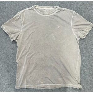 American Eagle Men's Standard Fit Shirt Size L Distressed Green